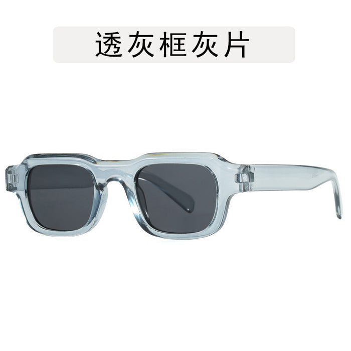 Wholesale Square retro small frame sunglasses, fashionable hip-hop party sunglasses