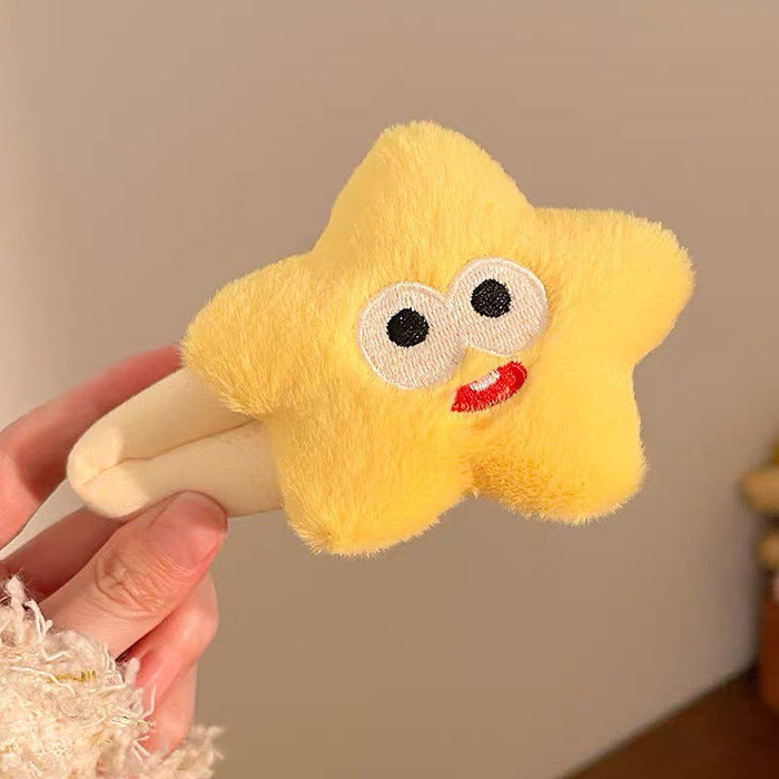 Wholesale Cute cartoon animal plush hair clips