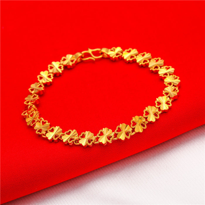 Wholesale Imitation Gold Love Bracelet Fashion