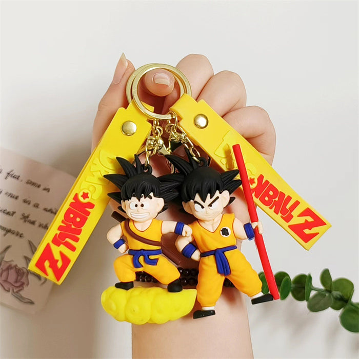 Wholesale Cartoon Silicone Doll Keychain JDC-KC-HaoXi014