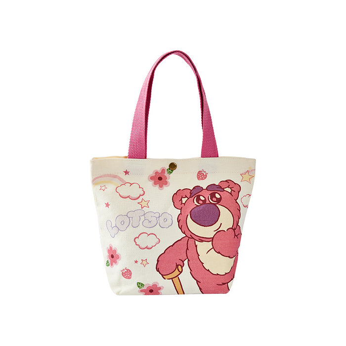 Wholesale Canvas Bag PortableLunch Bag Cartoon Students Office Workers Bring Food Picnic Lunch Bag JDC-HB-YiSheng001