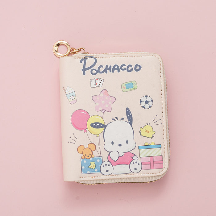 Wholesale Cartoon Anime Cute Short Zipper Wallet JDC-WT-QT024