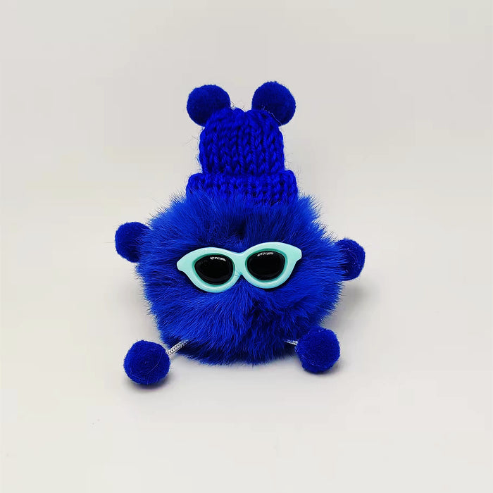 Wholesale Cute bag decoration plush toy car keychain pendant