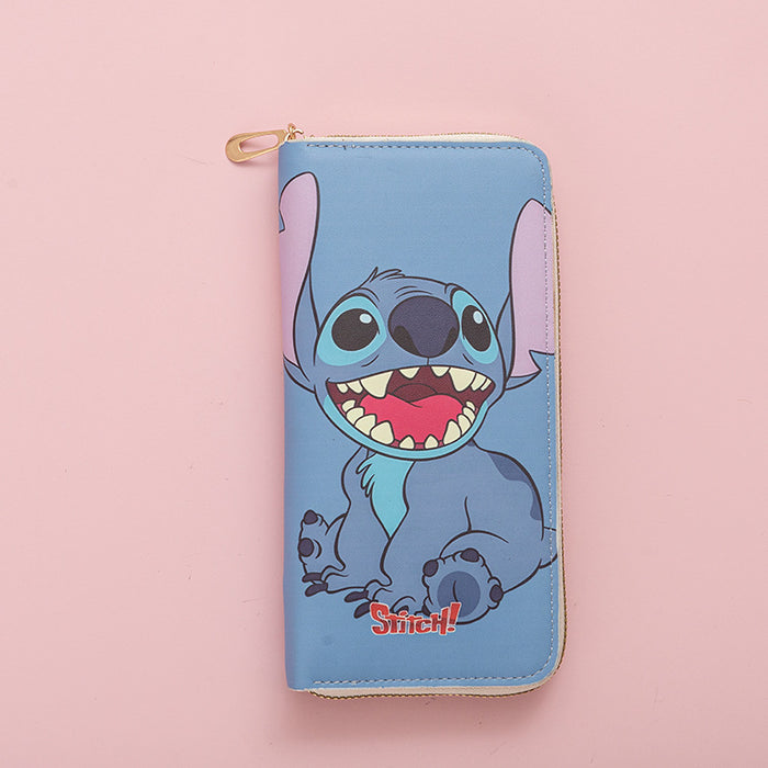 Wholesale New Fashion Long Wallet Zipper Printed Cartoon Wallet Zero Wallet