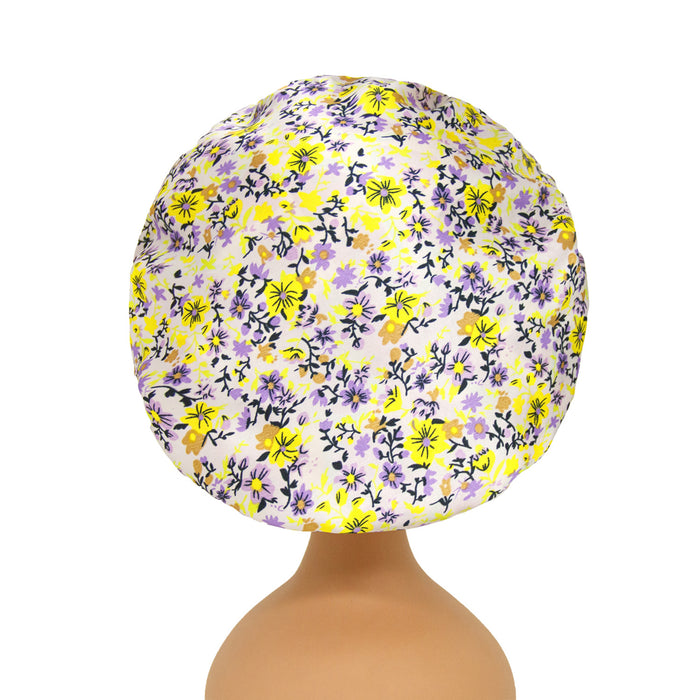 Wholesale Kids Color Stretch Polyester Nightcap Hair Care Cap JDC-FH-DCai001