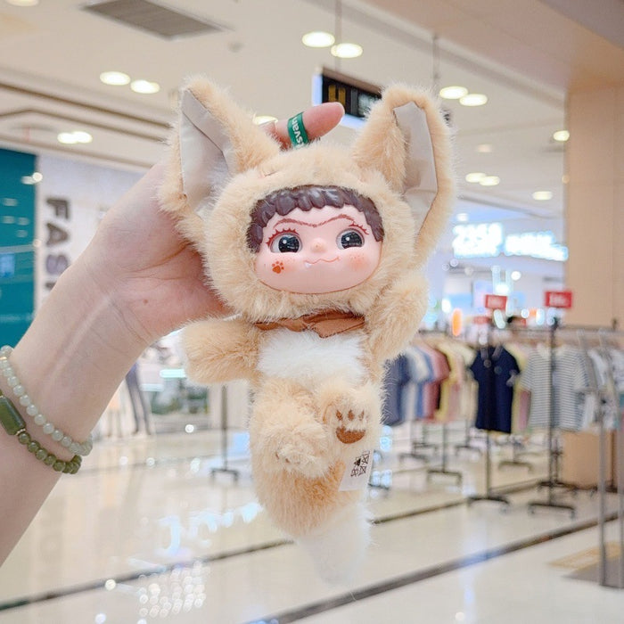 Wholesale Vinyl diary fox rabbit ornaments blind box plush doll