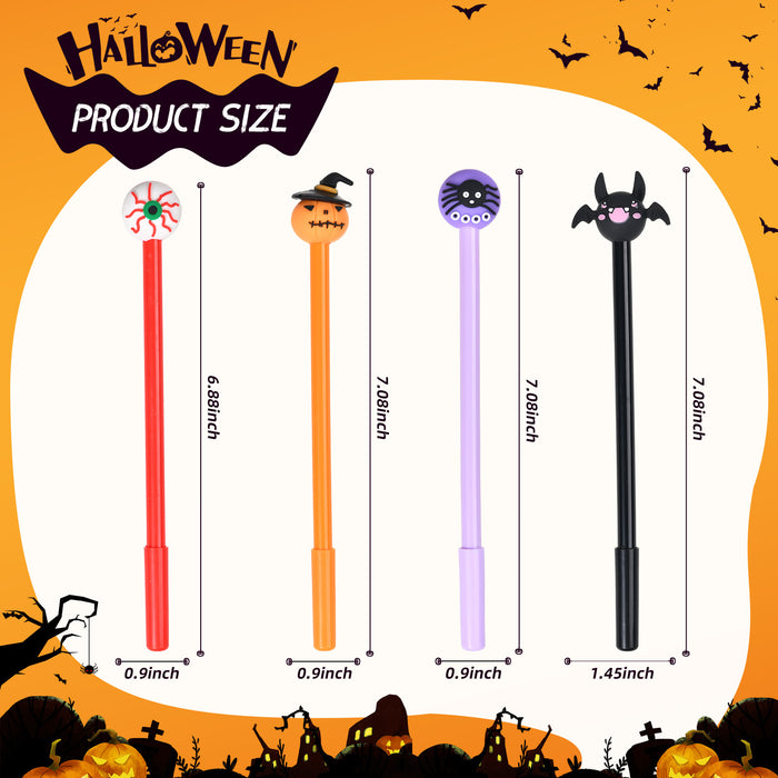 Wholesale 5pcs/ 60pcs Cartoon Gel Pen   Gift Student Prize Writing Tool Water-Based Pen Cute Shape Signature Pen