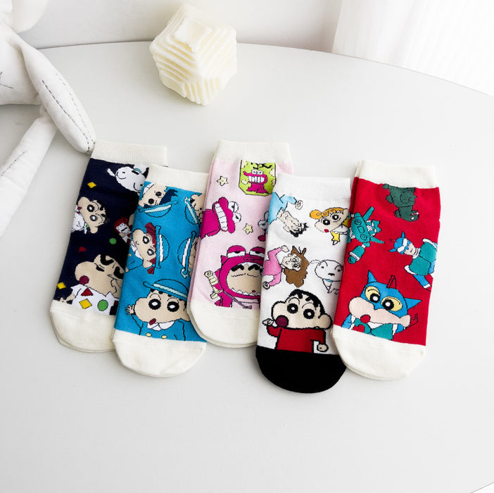 Wholesale Cartoon Cotton Socks JDC-SK-Lanh010