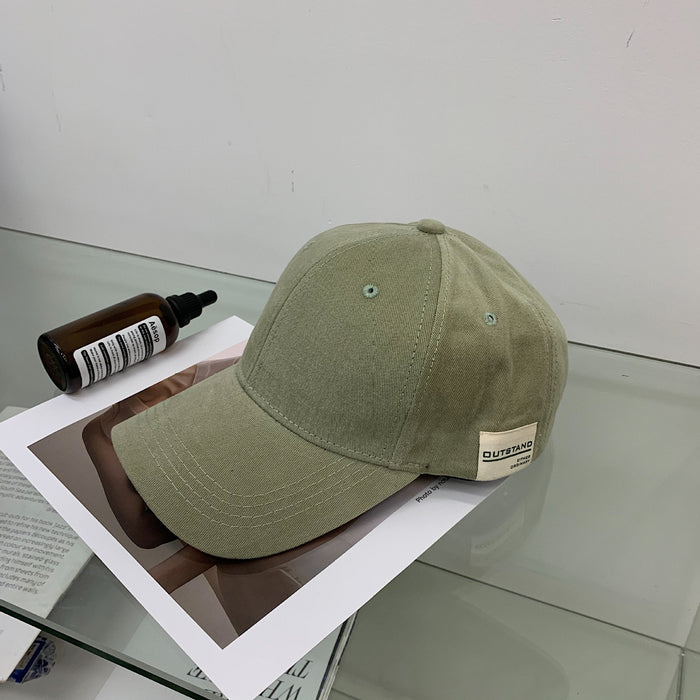 Wholesale New retro patchwork baseball cap versatile spring and summer sun hat soft top duckbill cap for men