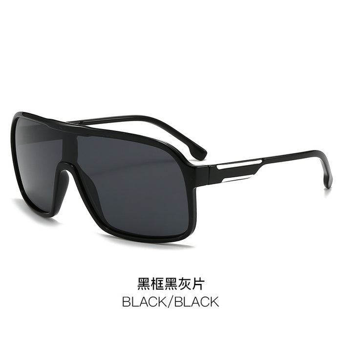 Wholesale New Polarized Large Frame Integrated Sunglasses Fashion Cycling Sports Mirrors Outdoor Sunshade Mirrors