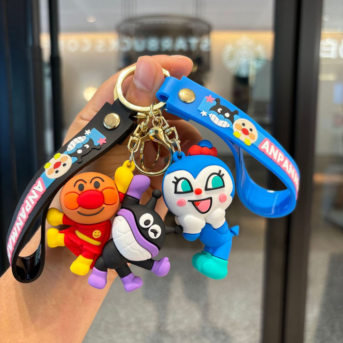 Wholesale Cute cartoon 3D figurine keychain