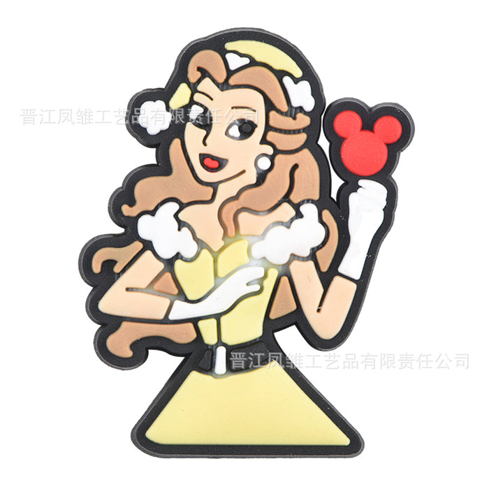 Wholesale 50pcs Christmas Shoes Charms  soft rubber shoes accessories decoration