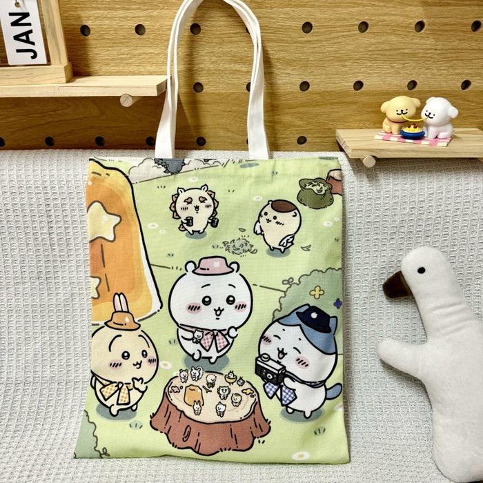 Wholesale Cute Cartoon Large-Capacity Canvas Shoulder Bag