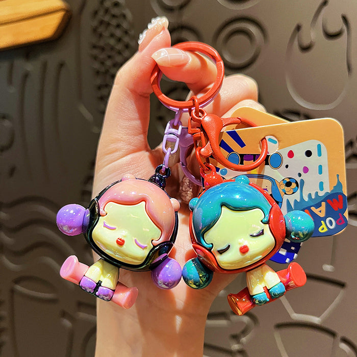 Wholesale Cartoon Cute PVC Keychain JDC-KC-Hangl003