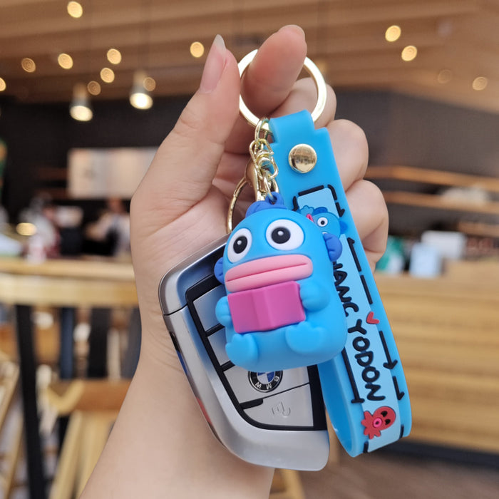 Wholesale Cartoon Silicone Doll Keychain JDC-KC-ZhuoRan029