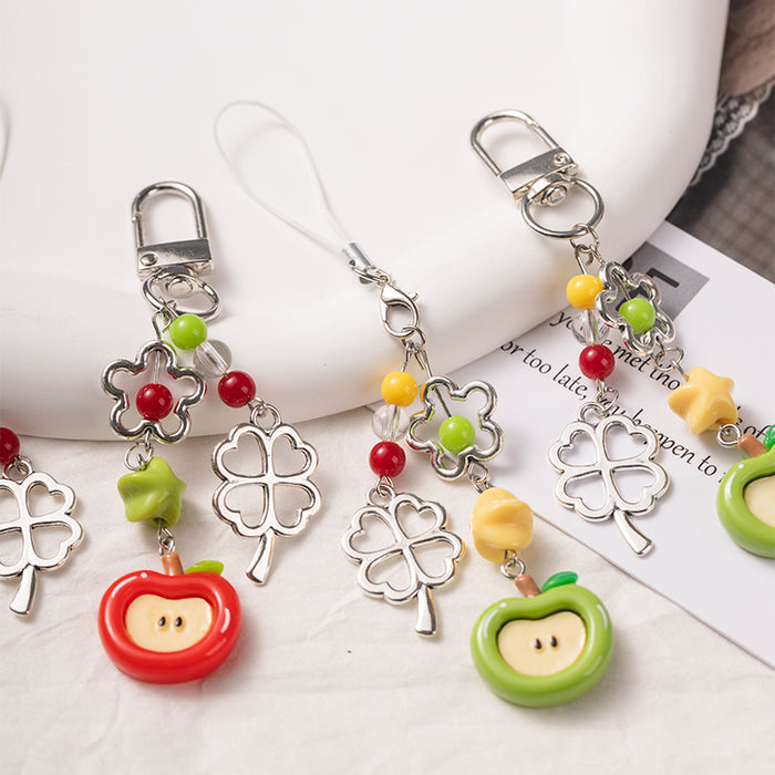 Wholesale Beaded Phone Strap Pendant Camera Strap Bag Pendant Ins Style Keychain