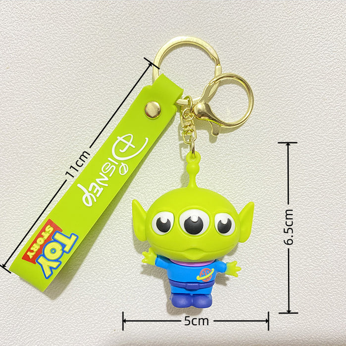 Wholesale PVC Cartoon Doll Keychain JDC-KC-WuYi233
