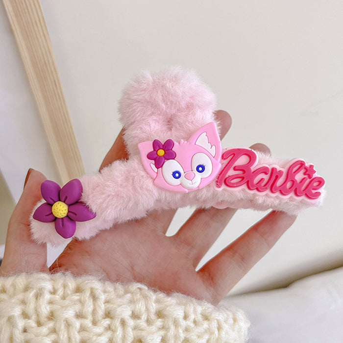 Wholesale Cartoon Resin Plush Hair Clip JDC-HC-QiY008