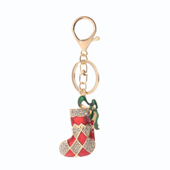 Wholesale Christmas Tree Keychain Decorative Accent Keychain Boutique MOQ≥2