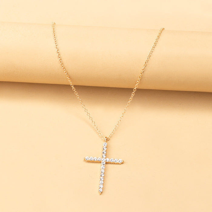 Wholesale Pendant Cross Necklace Women's Fashion New Fashion Pendant Accessories