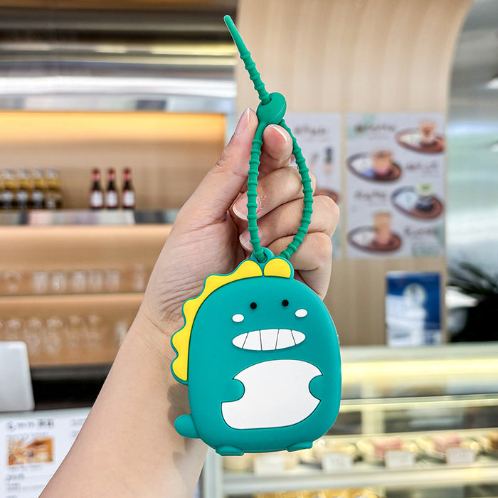 Wholesale Creative Dinosaur-shaped Coin Purse Keychain Cute Fun Portable Personality Practical Good-looking Carry-on Companion Pendant