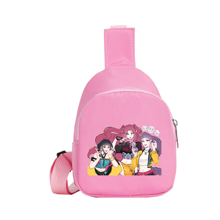Wholesale Anime-themed Printed Shoulder Bag and Children' s Waist Bag