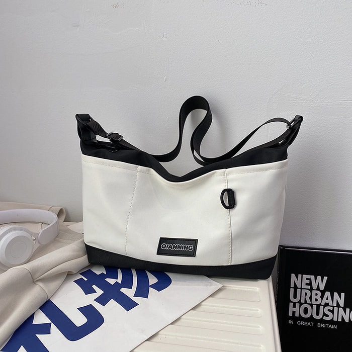 Wholesale Small bag new color contrasting wide shoulder strap crossbody bag fashionable and versatile single shoulder