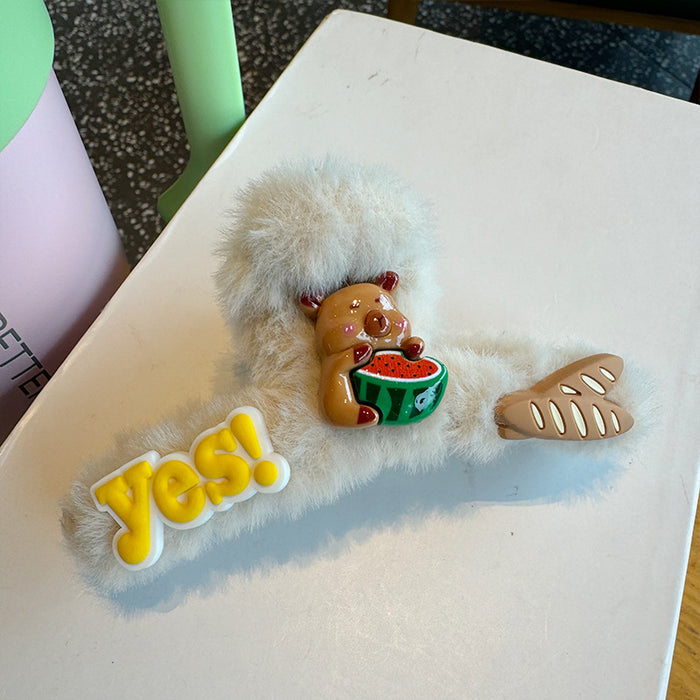 Wholesale Cartoon Animal Hair Accessories Hair Clips