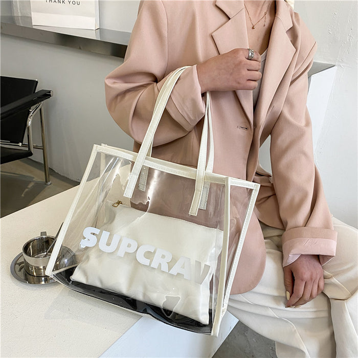 Wholesale Large Capacity Bag Fashion Handheld Single Shoulder Tote Bag