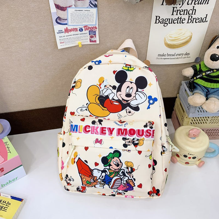 Wholesale Large capacity printed backpack, ultra light cartoon mini fashionable backpack