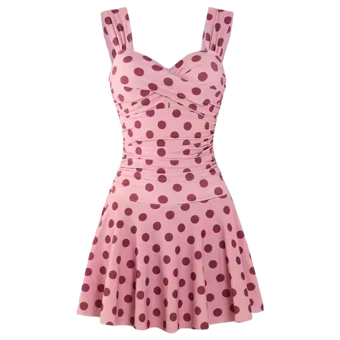 Wholesale Swimsuit one-piece skirt style conservative and high-end, slimming down