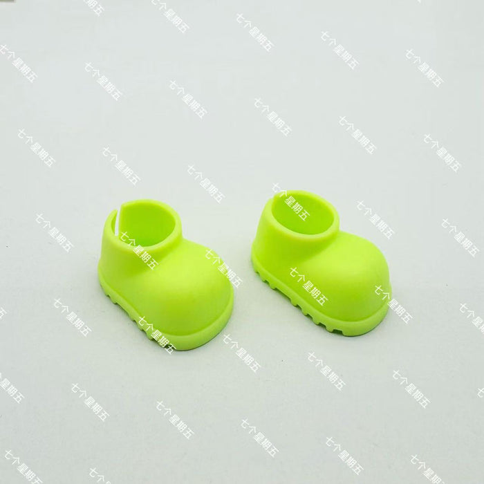 Wholesale cotton doll shoes short rain boots toy accessories