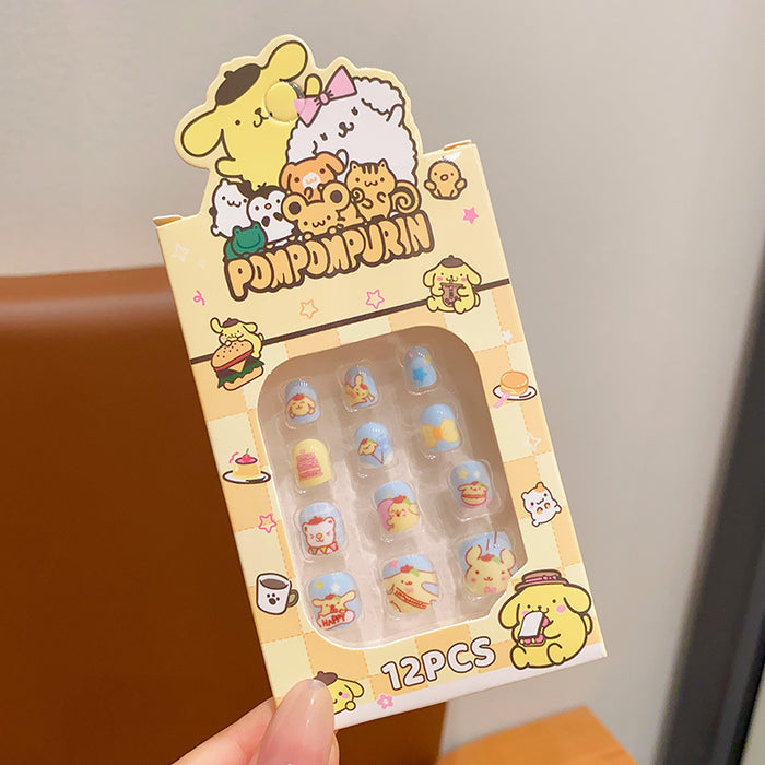 Wholesale Children's Nail Stickers Non-toxic and Tasteless Girls JDC-NS-DF001