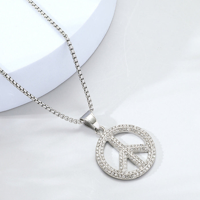 Wholesale Diamond Pendant Men's Necklace JDC-NE-ChengHan016