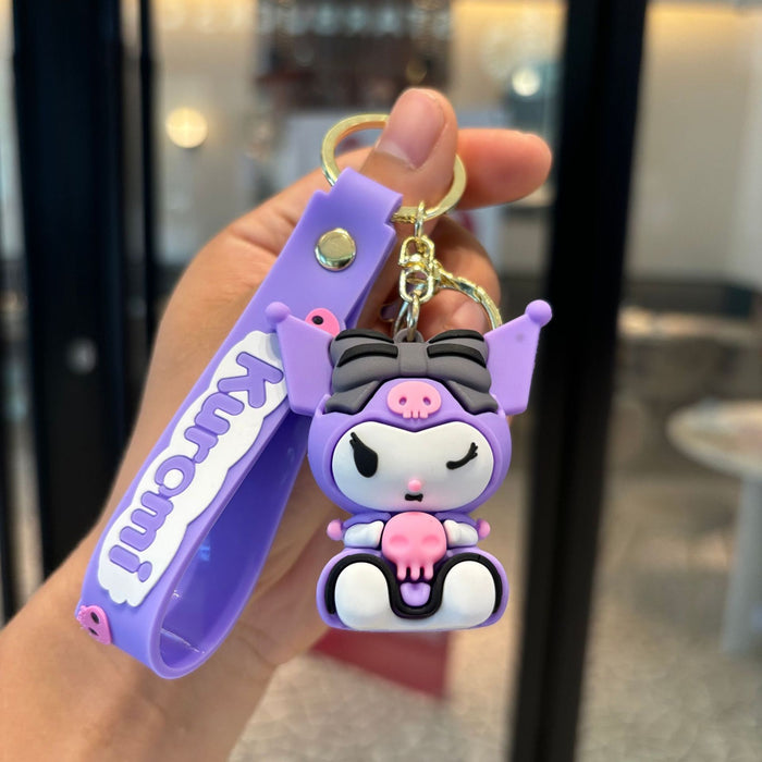 Wholesale  Keychain Pendant Cute pvc Doll Keychain