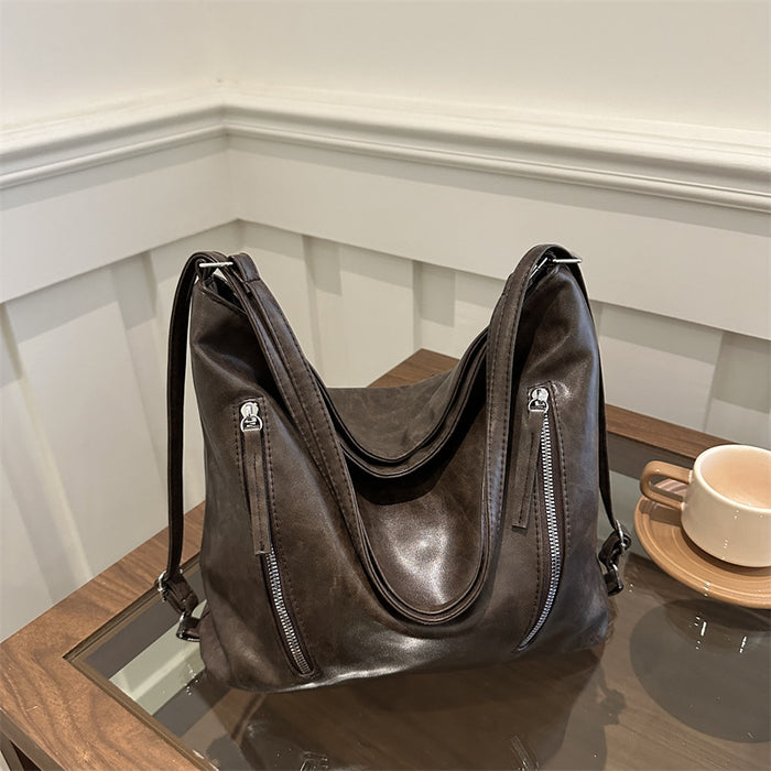 Wholesale New trendy and large capacity single shoulder bag for niche backpacks, commuting tote bag