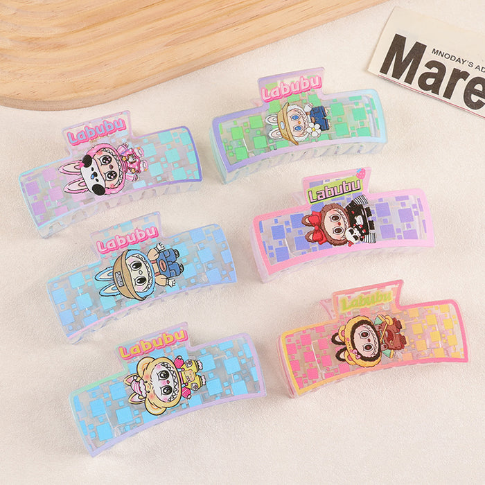 Wholesale Cute Cartoon Print Square Claw Clip