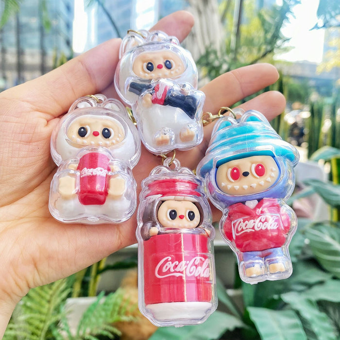 Wholesale Cola keychain acrylic pendant