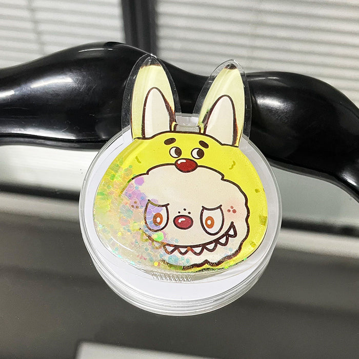 Wholesale Liquid quicksand creative lazy desktop Phone  stand