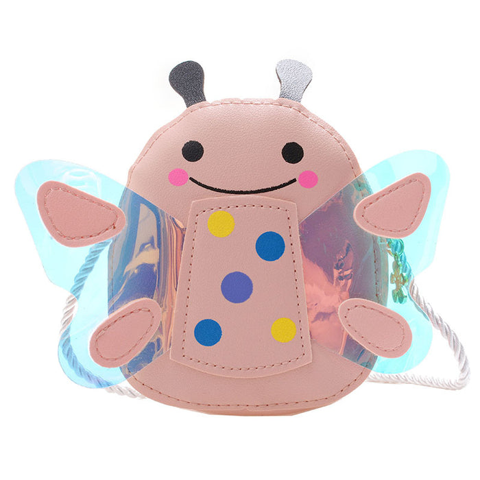 Wholesale  children's bag cute little bee girl shoulder messenger bag cartoon baby girl change small bag