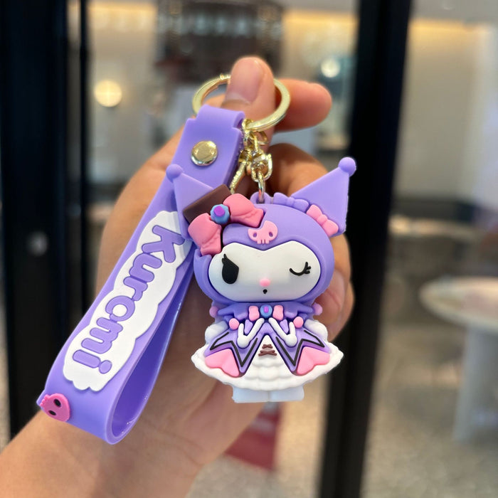 Wholesale  Keychain Pendant Cute pvc Doll Keychain