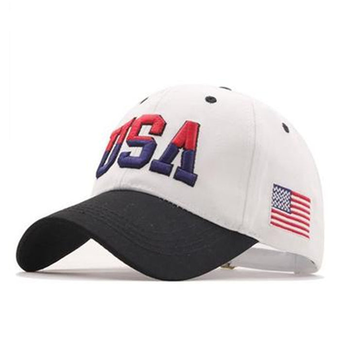 Wholesale Embroidered baseball cap with the letters USA