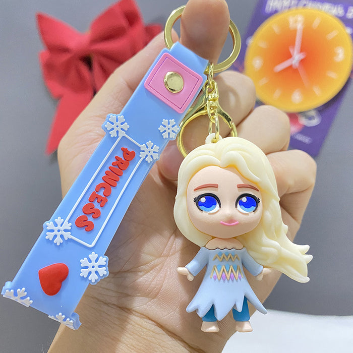 Wholesale PVC Cartoon Doll Keychain JDC-KC-WuYi161