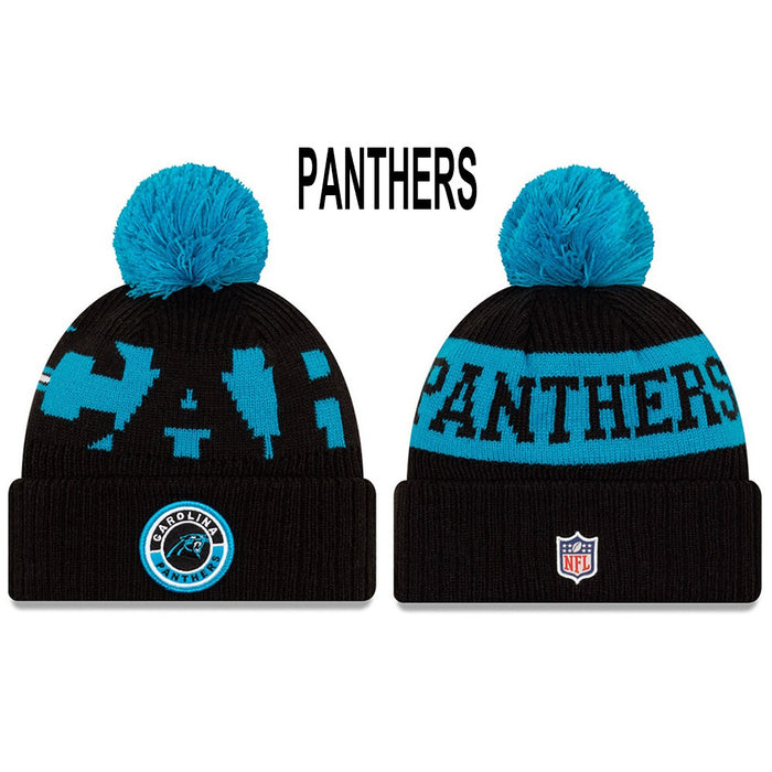 Wholesale Wool Knitted Hat Rugby Game Hat Sports Big Letter Warm Hat