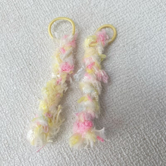 Wholesale Multi-color yarn braided braids for dolls