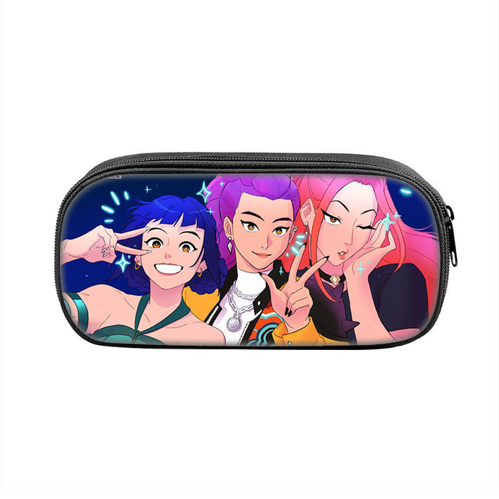 Wholesale KPOP Student pencil case storage bag