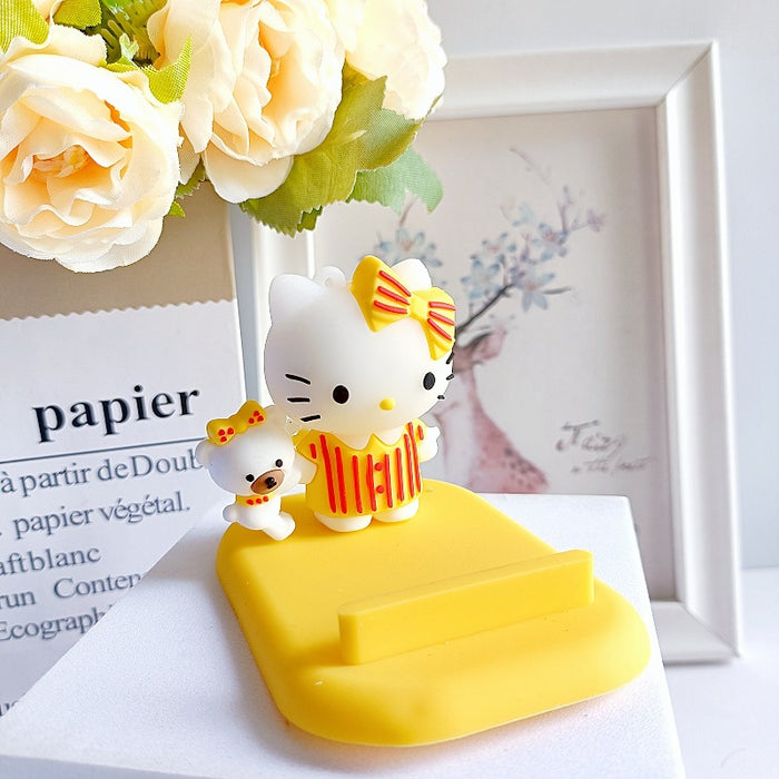 Wholesale PVC Cartoon Doll Mobile Phone Holder JDC-PS-MingT021