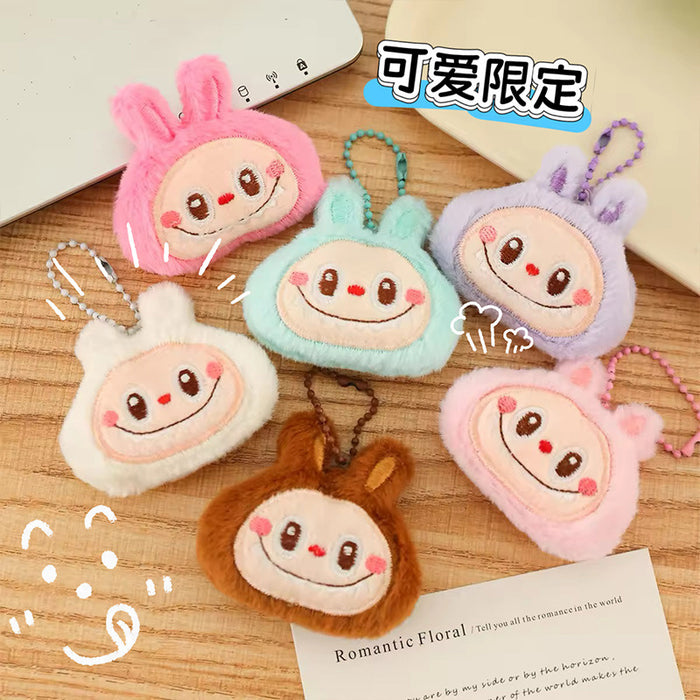Wholesale Cartoon Plush Pendant Cute  Doll Brooch Bag Pendant Small Accessories