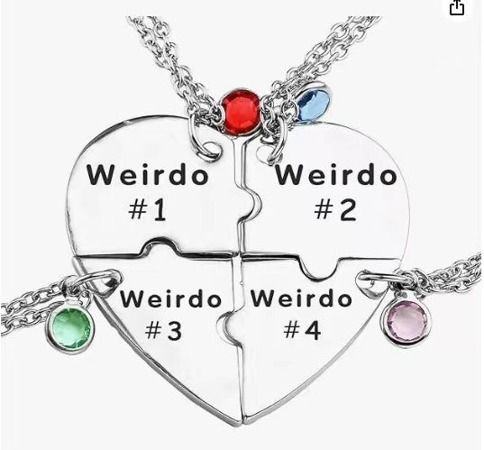 Wholesale Love necklace, steel plated necklace, stainless steel love necklace