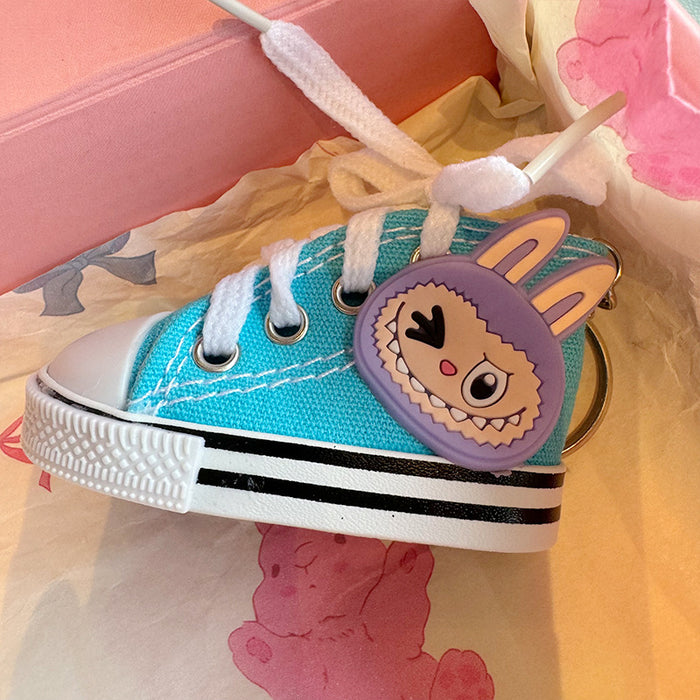 Wholesale Canvas Shoes Key Chain Small Shoes Pendant Cute Backpack Pendant Mini Hanging Bag Hanging Accessories